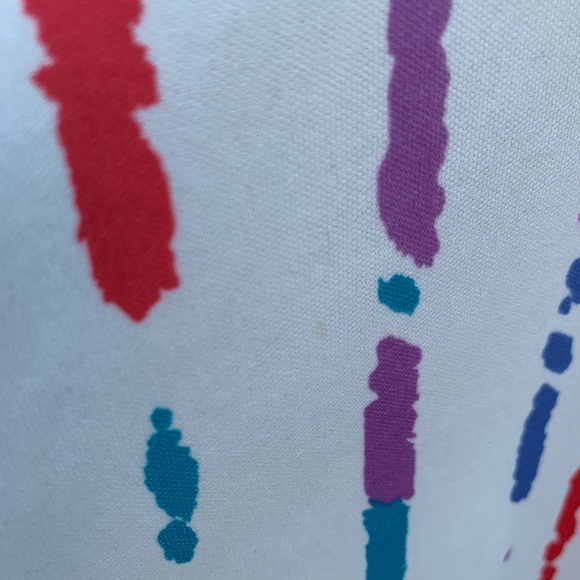 Vintage 80s Brushstroke Top - Picture 3 of 4